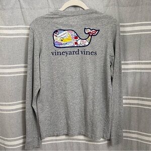 VINEYARD VINES / Youth Nantucket Long sleeve Pocket Tee Size XL